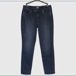 NYDJ Women's Emma Relaxed Jeans Size 8 LiftxTuck Technology